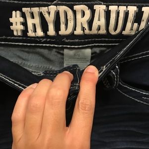 Hydraulic Jean shorts